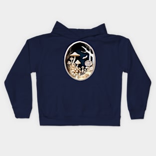 Mushrooms Kids Hoodie